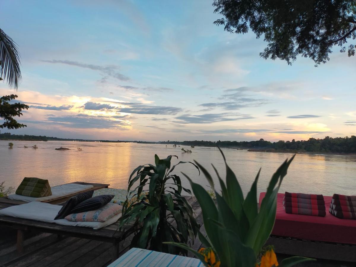 Pomelo Restaurant And Guesthouse- Serene Bliss, Life In The Tranquil Southend Of Laos Ban Khon Dış mekan fotoğraf